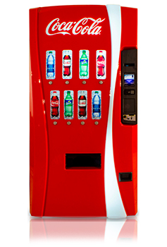 Coca Cola 3D VIS Wide vending machine