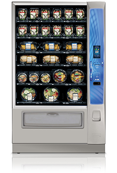 Merchant media combo food crane vending machine