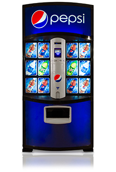 Pepsi HVV Wide vending machine