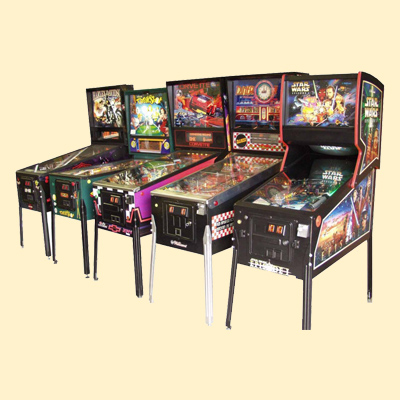 Pinballs arcade game